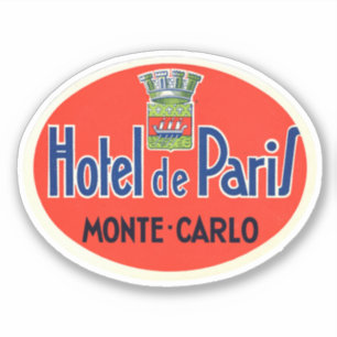 Hotel de Paris Monte Carlo Monaco 