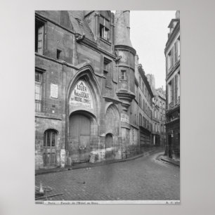 Hotel de Sens, late 19th century-early Poster