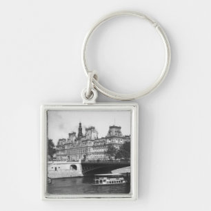 Hotel de Ville, 1882 Keychain