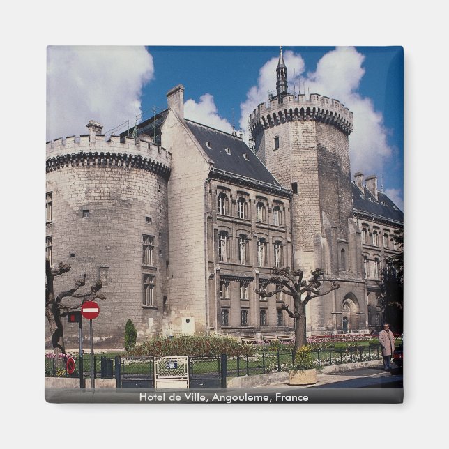 Hotel de Ville, Angouleme, France Magnet (Front)
