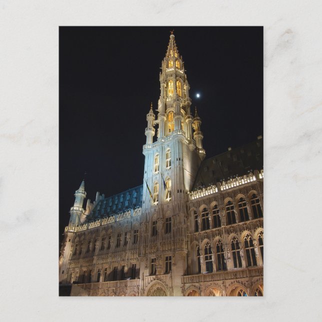 Hotel de ville Bruxelles Postcard (Front)