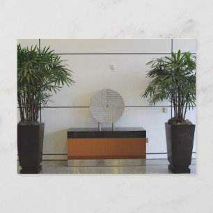 Hotel Decor - DFW Airport Postcard