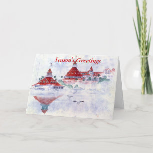HOTEL DEL COLRONADO & BOATHOUSE HOLIDAY CARD