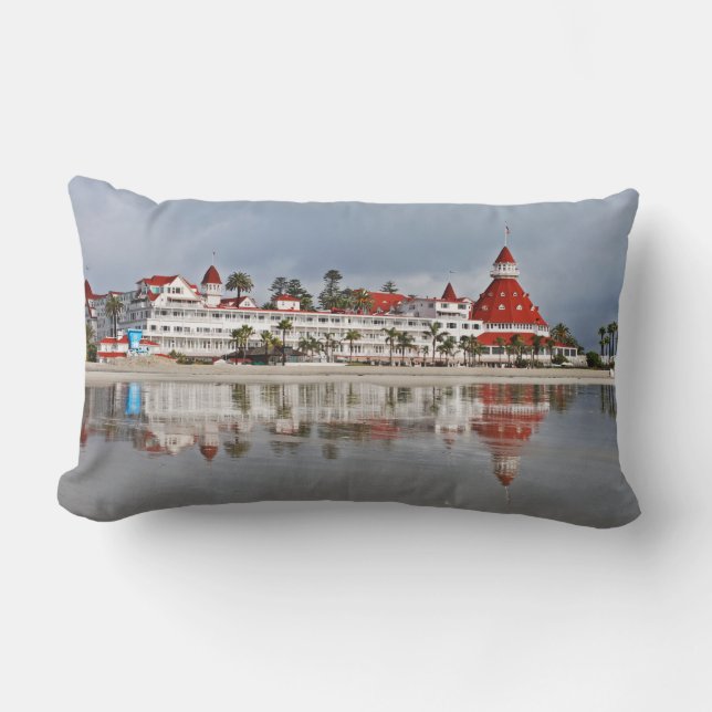 Hotel del Coronado - Coronao, California Lumbar Pillow (Front)