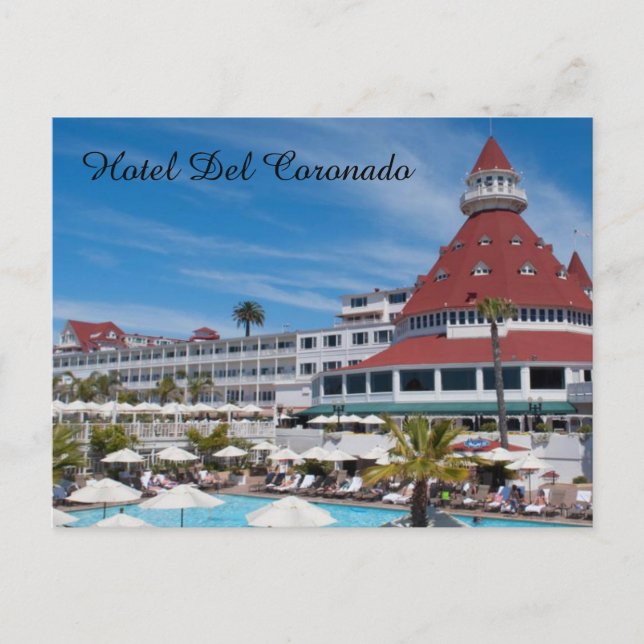 Hotel Del Coronado Postcard (Front)
