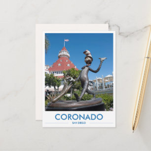 Hotel Del Coronado San Diego Blank Photo Postcard