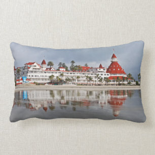 Hotel del Coronado - San Diego Skyline - Coronado Lumbar Pillow