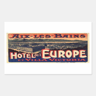 Hotel del Europe (Aix Les Bains) Sticker