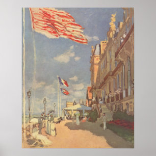 Hotel Des Roches Noires In Trouville - Claude Mone Poster