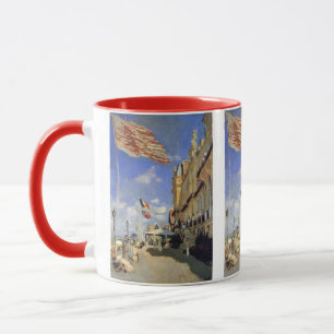 Hotel des Roches Noires, Trouville by Claude Monet Mug