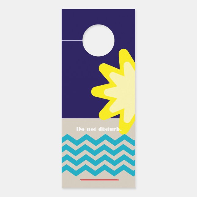 Hotel door hanger (Front)