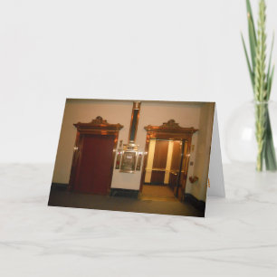 "Hotel Duluth Lobby Elevators" Thank You Card