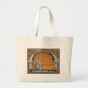 Hotel Excelsior Casablanca Large Tote Bag