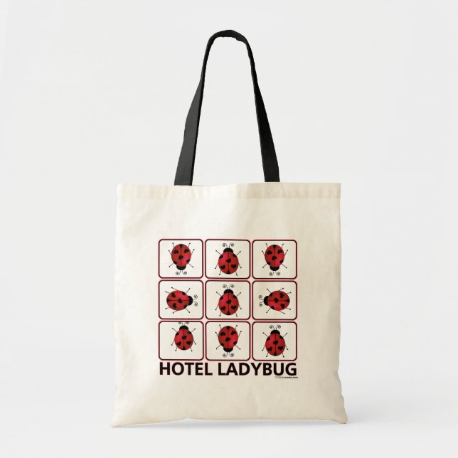 Hotel Ladybug Tote Bag (Front)