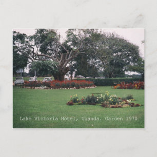 Hôtel Lake Victoria, Ouganda, 1970 Carte postale G