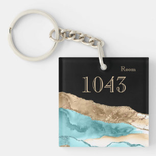 Hôtel lodge chambre chambre clé marbre pierre or