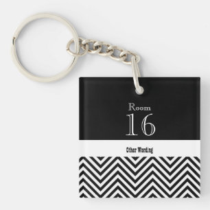 Hotel lodge resort room key keychain