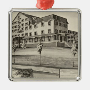 Hotel Lookoff, Sugar Hill, NH Metal Ornament