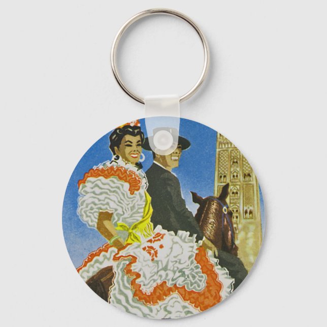 Hotel Madrid Keychain (Front)