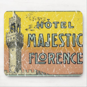Hotel Majestic - distressed Mouse Pad