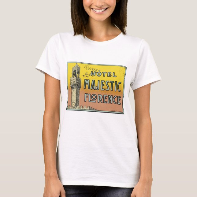 Hotel Majestic Florence T-Shirt (Front)