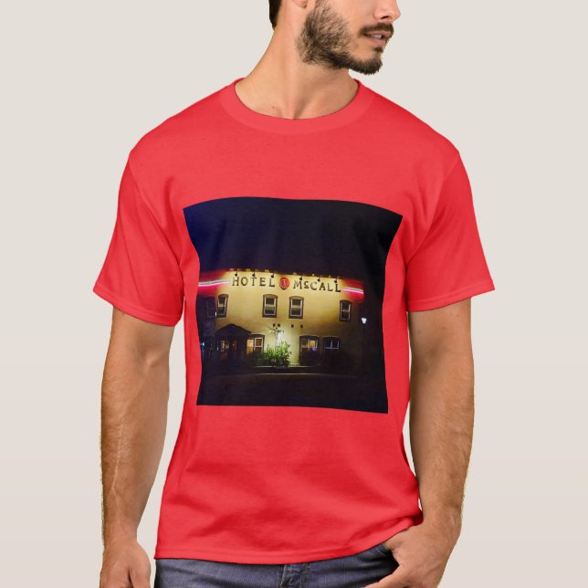 Hotel Mcall Aglow T-Shirt (Front)
