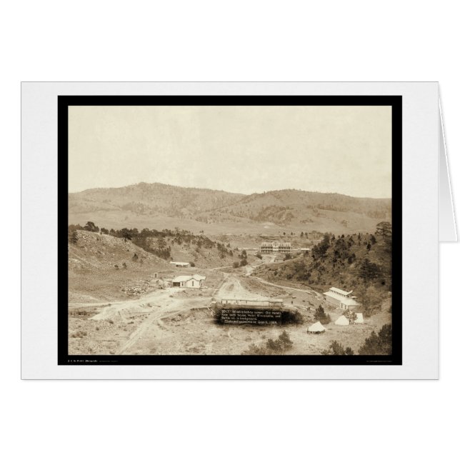 Hotel Minnekahta Hot Springs SD 1889 (Devant horizontal)