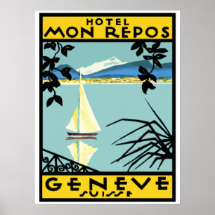 Hotel Mon Repos (Geneva - Switzerland) Poster
