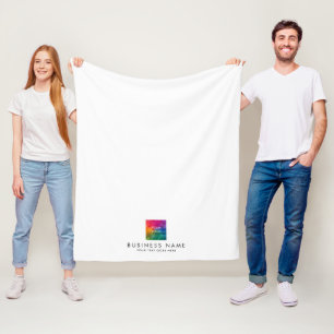 Hotel Motel Hostel Guest House Logo Here Template Fleece Blanket