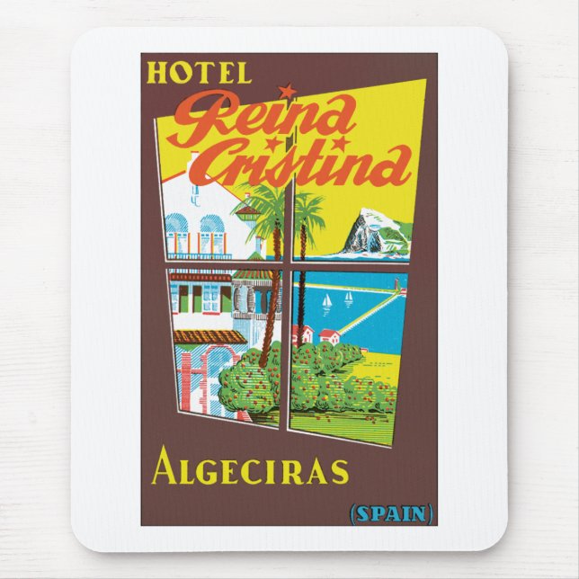 Hotel Reina Cristina ~ Algeciras Mouse Pad (Front)