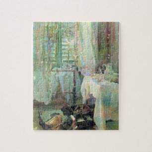 Hotel Room by John Singer Sargent Jigsaw Puzzle