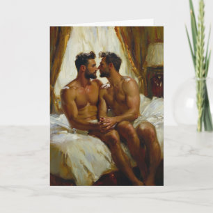 Hotel Room Embrace Card