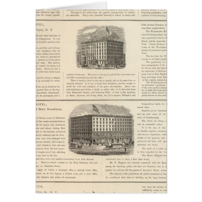 Hôtel St Cloud, Westminster Hotel (Devant)