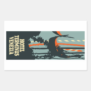 Hotel Terminus (Venezia - italy) Vector format Sticker