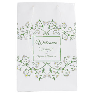 Hotel Welcome Sac Floral Vine Coeur