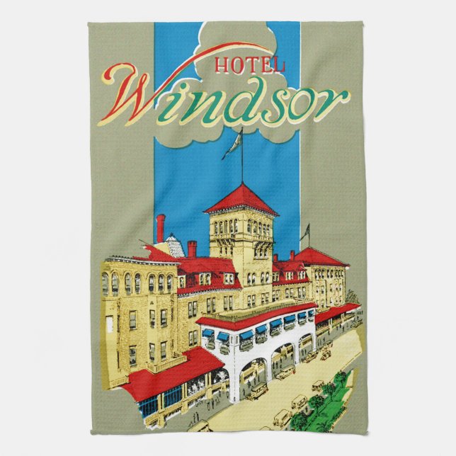 Hotel Windsor Jacksonville Kitchen Towel (Vertical)