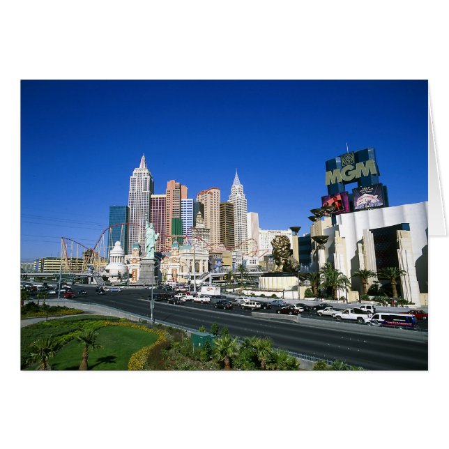 Hôtels à Las Vegas NY NY et MGM (Devant horizontal)