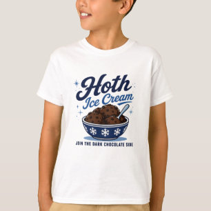Hoth Ice Cream Dark Chocolate Funny T-Shirt