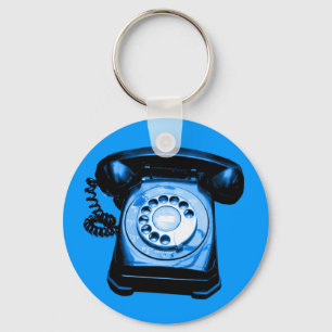 Hotline Blue Keychain