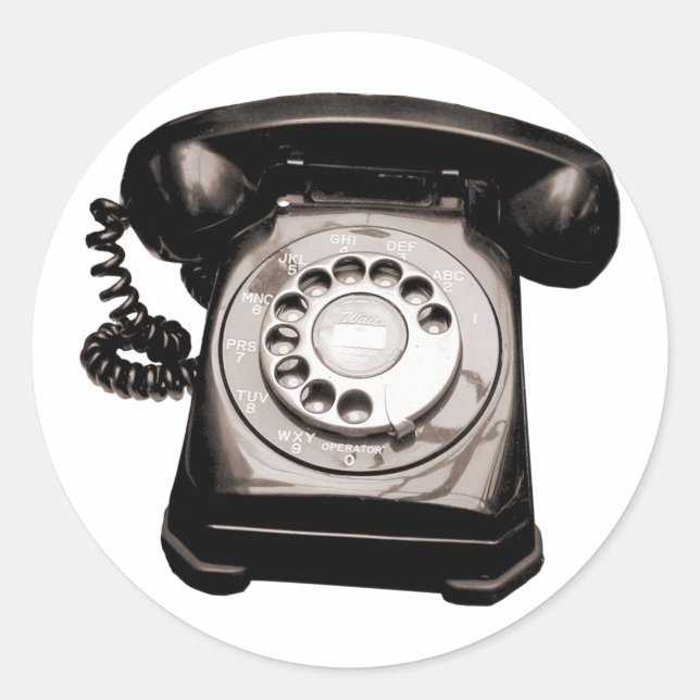 Hotline Classic Round Sticker (Front)