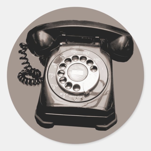Hotline Classic Round Sticker (Front)