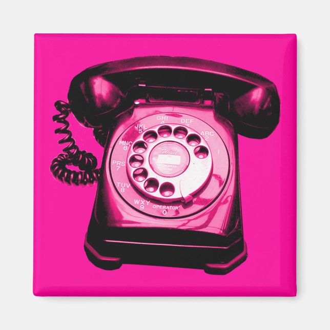 Hotline Crimson Red Magnet (Front)
