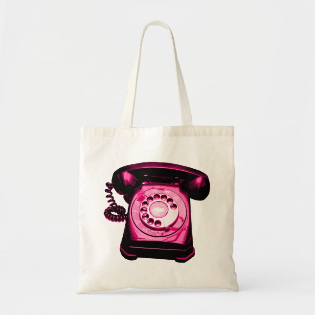 Hotline Crimson Tote Bag (Front)
