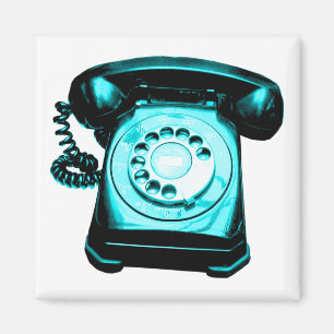 Hotline Cyan Magnet