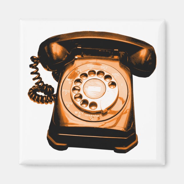 Hotline Orange Magnet (Front)