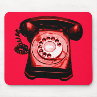 Hotline Red Mouse Pad
