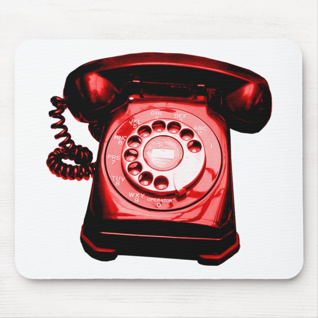 Hotline Red Mouse Pad (Front)