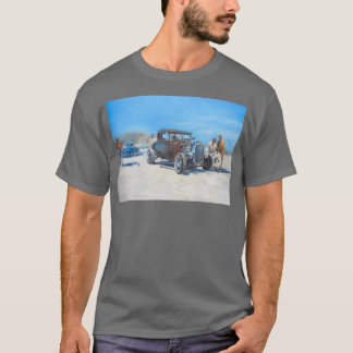 Hotrod fun on Bonneville Salt Flats T-Shirt