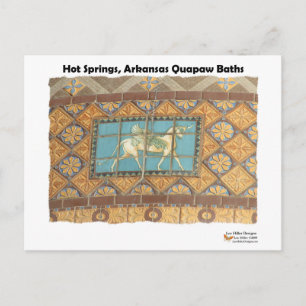 HotSprings, AR Quapaw Dome Tiles II Gifts Apparel Postcard