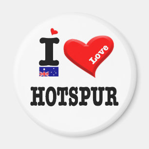 HOTSPUR - I Love Magnet